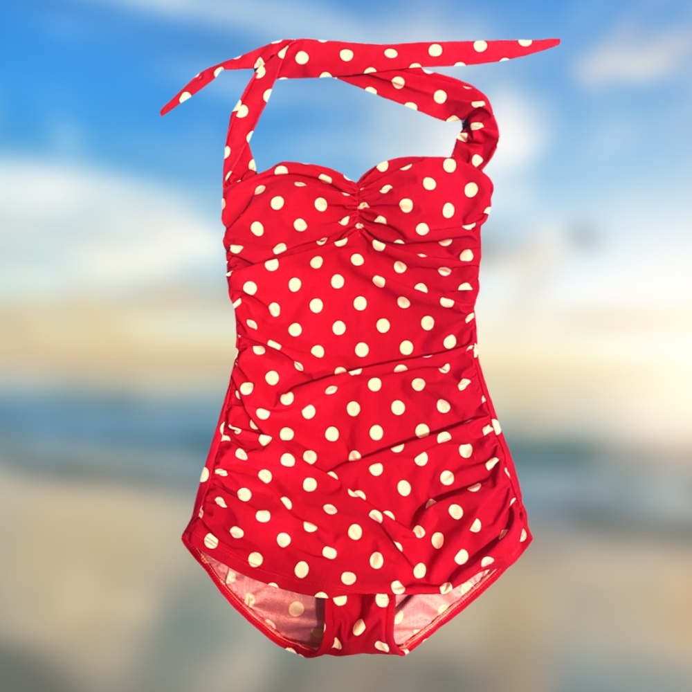 Esther Williams Vintage Polkadot One Piece
